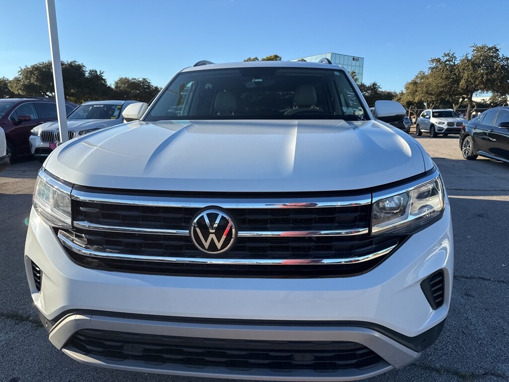 Used 2021 Volkswagen Atlas 3.6L V6 SE w/Technology w/2nd-Row Captains Chairs SUV