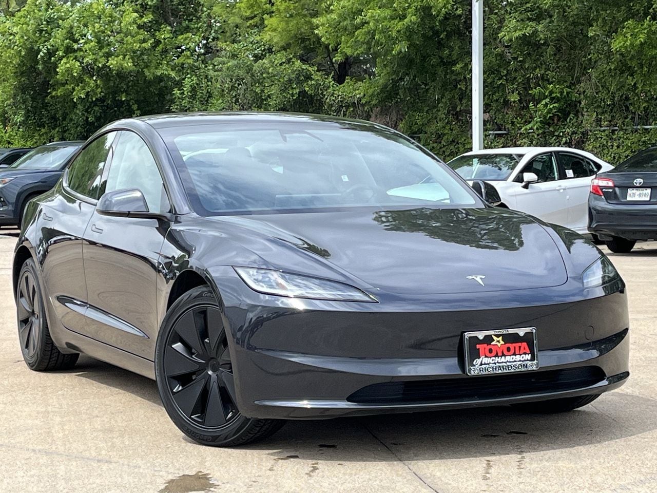 Used 2024 Tesla Model 3 Base with VIN 5YJ3E1EA0RF784992 for sale in Richardson, TX