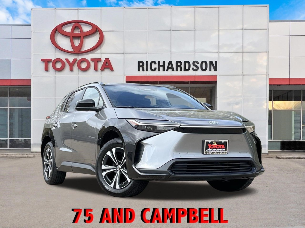 Used 2024 Toyota bZ4X XLE with VIN JTMAAAAA7RA048150 for sale in Richardson, TX