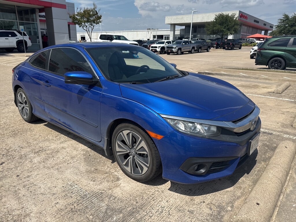 Used 2016 Honda Civic EX-T w/Power Moonroof/17-Inch Alloy Coupe
