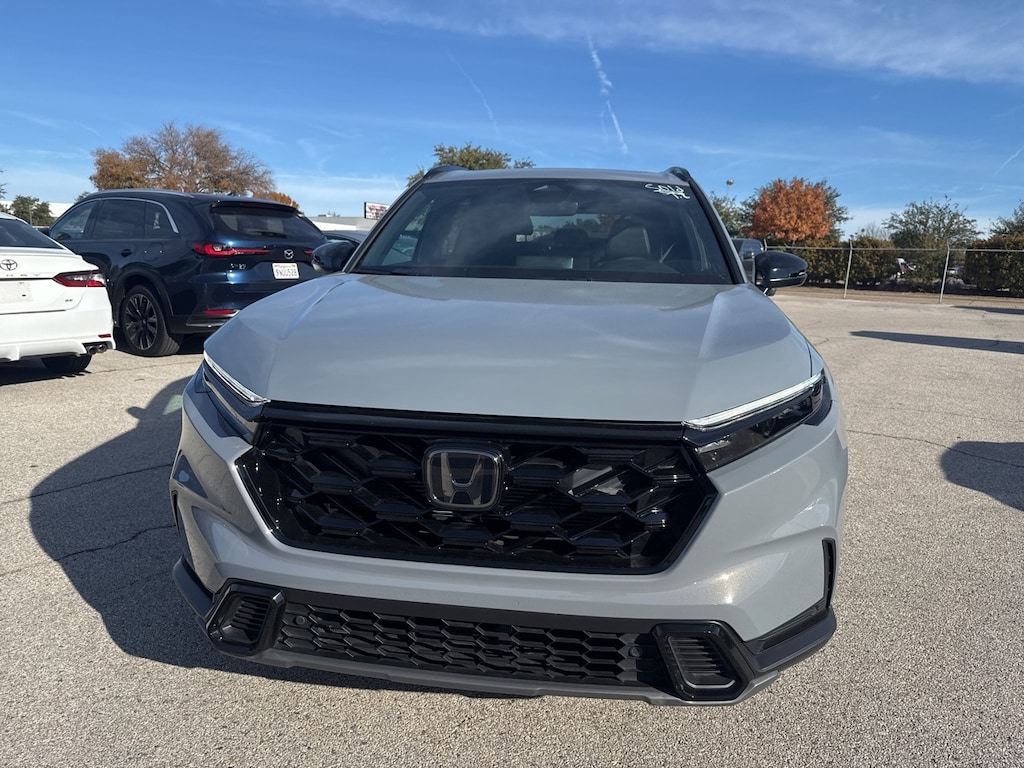 Used 2025 Honda CR-V Hybrid Sport-L w/Sunroof/Leather/18-in Berlina Black Allo SUV