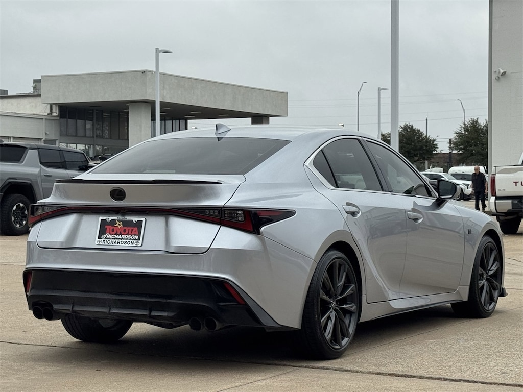Used 2024 Lexus IS 350 300 F Sport w/Red Interior/Perforated Nuluxe Seat Sedan