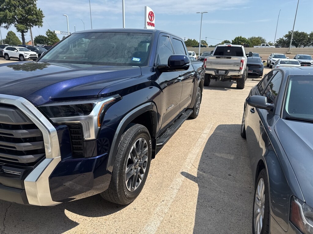 Used 2025 Toyota Tundra Limited w/Power Tilt/Slide Panoramic Sunroof Truck CrewMax