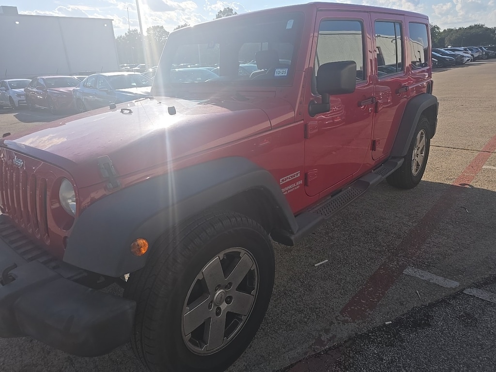 Used 2010 Jeep Wrangler Unlimited Unlimited Sport w/Easy Folding Softtop SUV