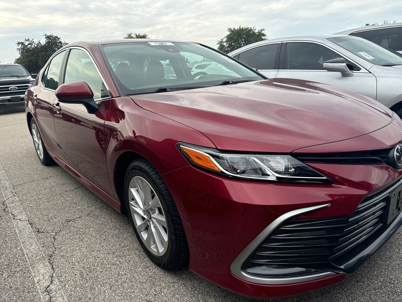 Used 2021 Toyota Camry LE with VIN 4T1C11AKXMU447767 for sale in Richardson, TX