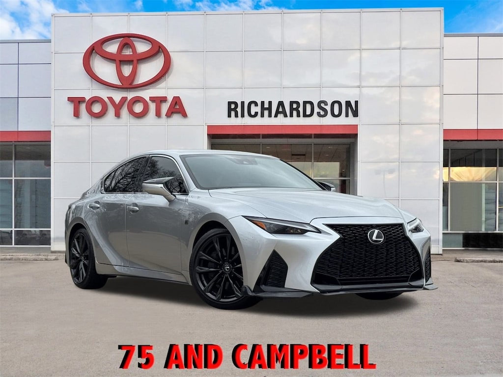 Used 2024 Lexus IS 350 300 F Sport w/Red Interior/Perforated Nuluxe Seat Sedan