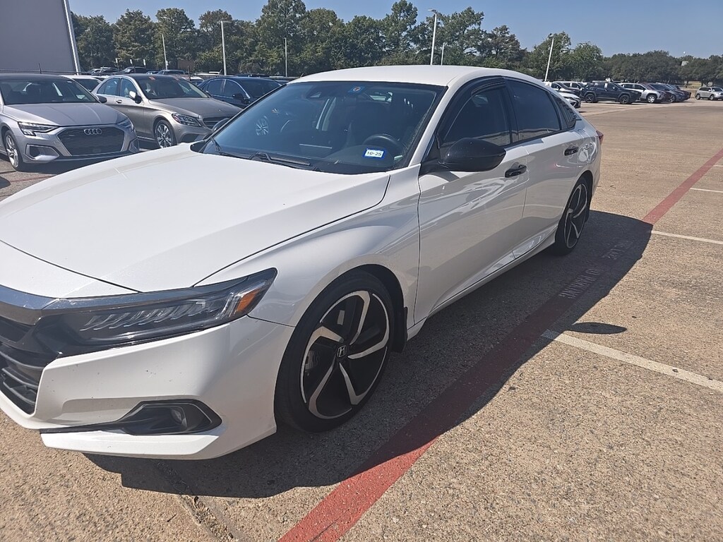 Used 2021 Honda Accord Sport Special Edition w/19-in blk Inserts Alloy Sedan