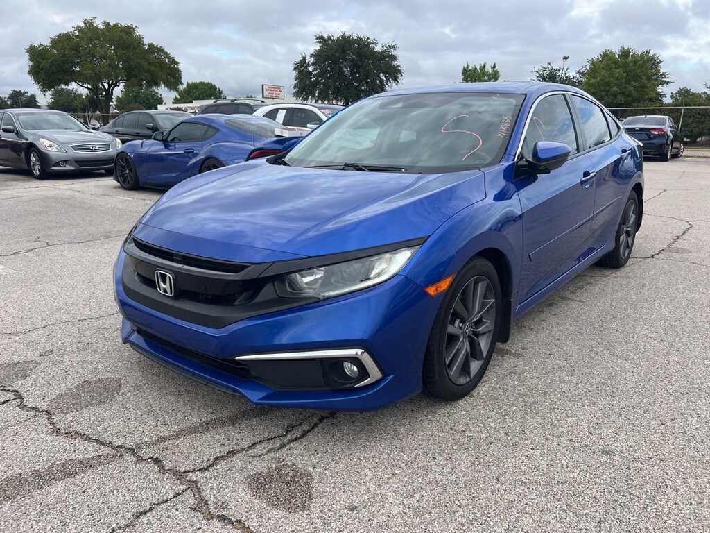 Used 2019 Honda Civic EX w/Power Moonroof/17-in Alloy Wheels Sedan