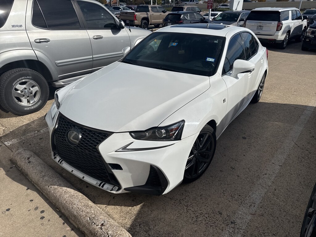 Used 2018 Lexus IS 300 300 F-Sport w/Red Interior/Sunroof/18-in 5-Spoke A Sedan