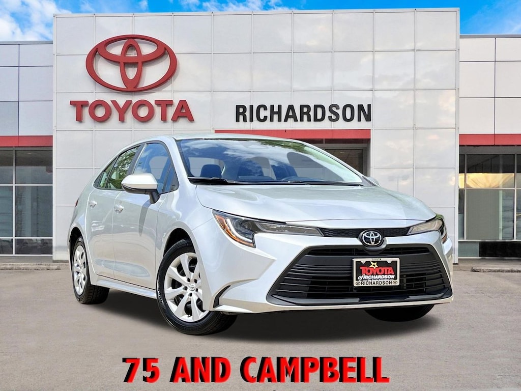 Used 2025 Toyota Corolla LE w/Radio: 8-Inch Toyota Audio Multimedia Sedan