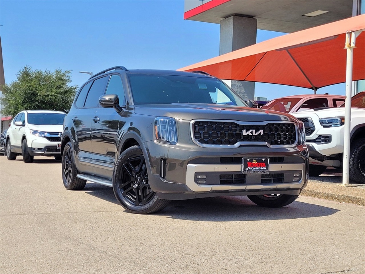 Used 2023 Kia Telluride SX X-Line with VIN 5XYP5DGC3PG359032 for sale in Richardson, TX