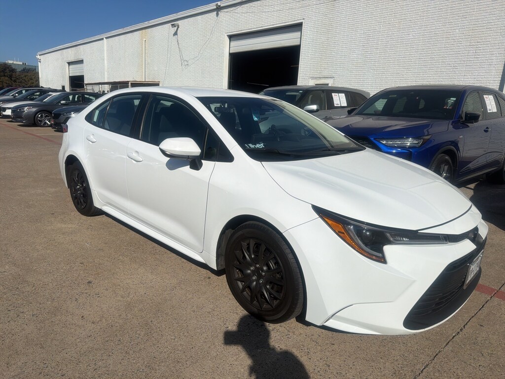 Used 2024 Toyota Corolla LE w/Radio: 8-Inch Toyota Audio Multimedia Sedan