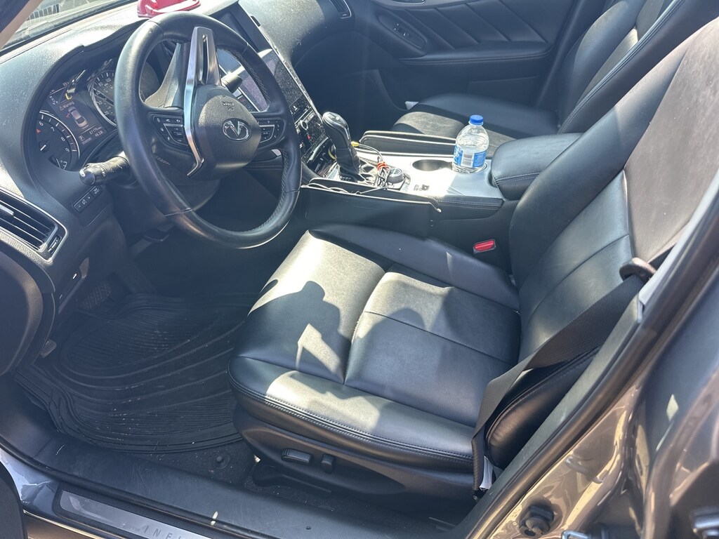 Used 2021 INFINITI Q50 3.0t Luxe w/Sunroof/18-in Alloy/Leather Sedan