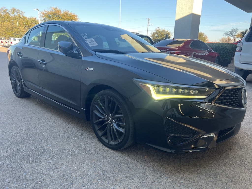 Used 2021 Acura ILX Technology & A-Spec Packages w/Red Interior Seats/ Sedan