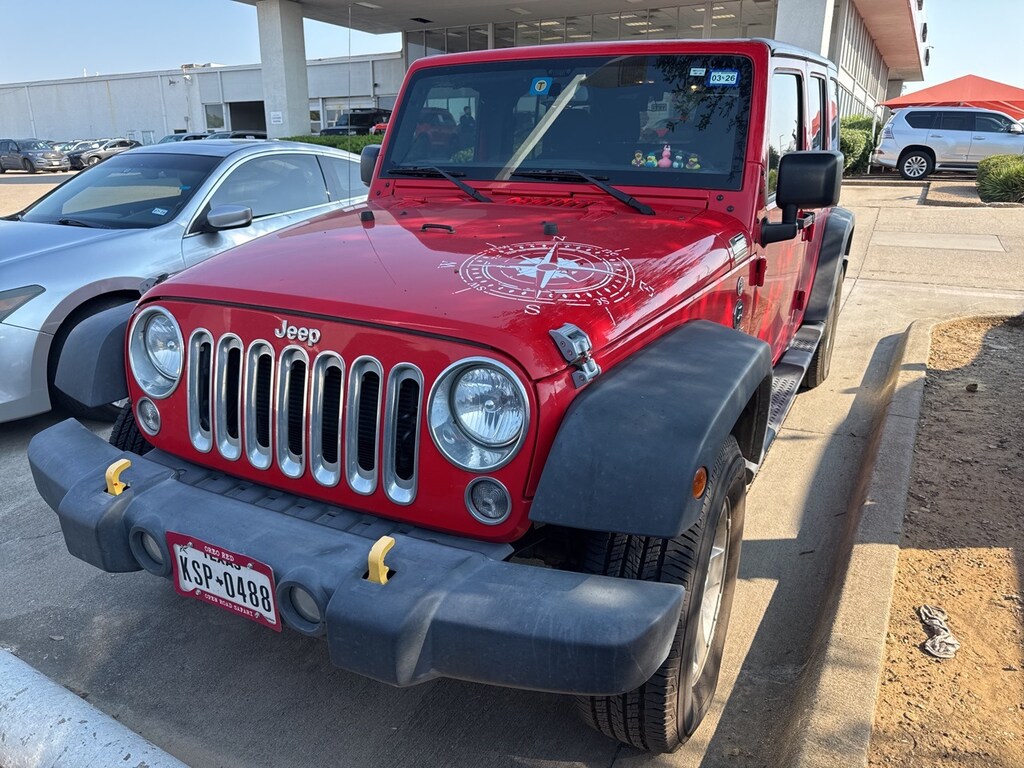 Used 2018 Jeep Wrangler JK Unlimited Sport w/17-in Aluminum Wheels SUV