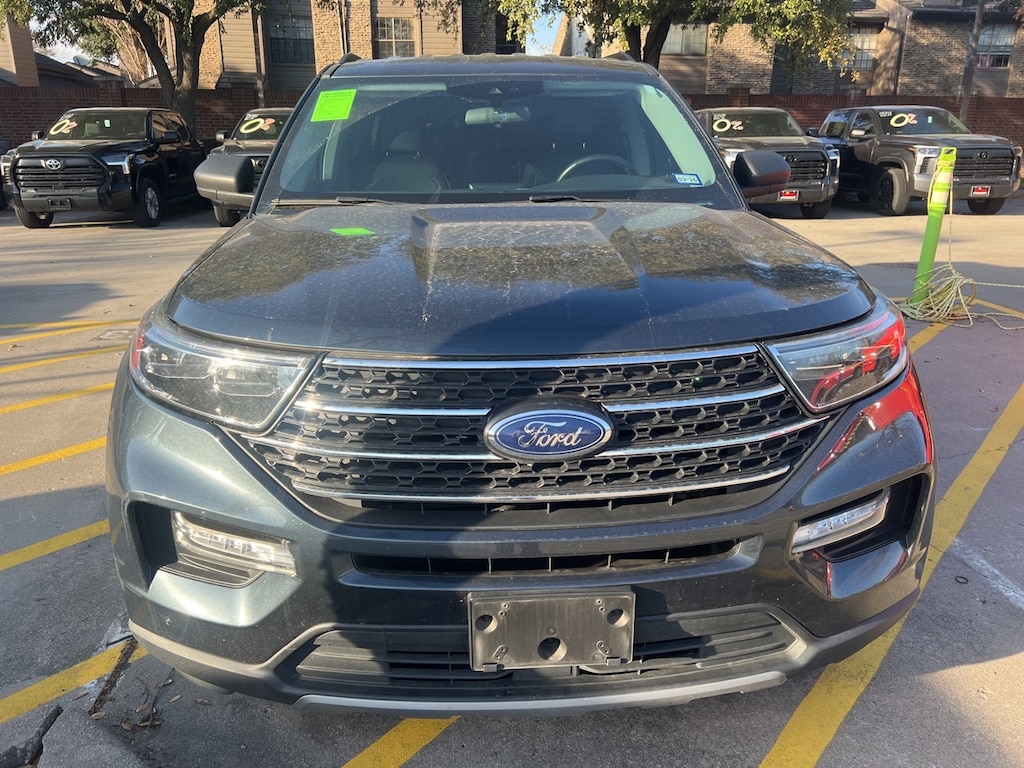 Used 2022 Ford Explorer XLT w/18-Inch 5-Spoke Silver-Painted Aluminum SUV