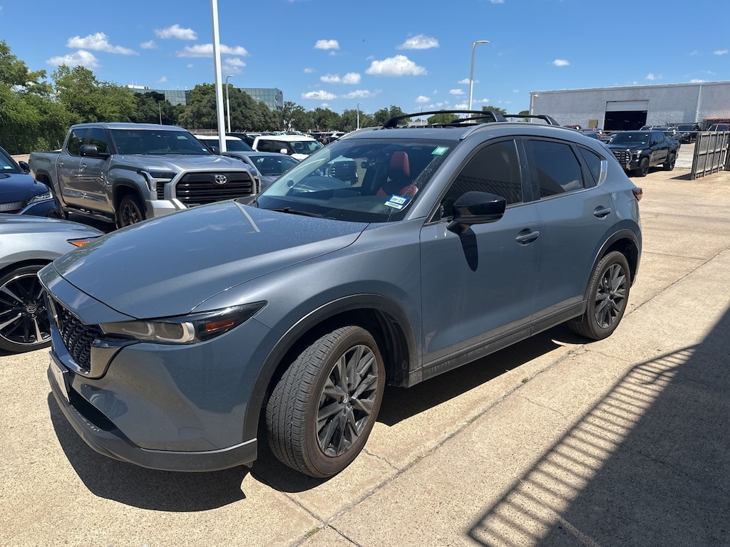 Used 2023 Mazda CX-5 2.5 S Carbon Edition w/Moonroof/Red Interior SUV