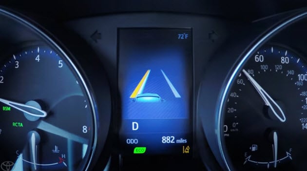 Toyota Lane Departure Alert