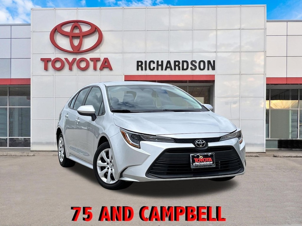 Used 2024 Toyota Corolla LE w/Radio: 8-Inch Toyota Audio Multimedia Sedan
