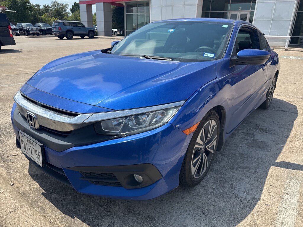 Used 2016 Honda Civic EX-T w/Power Moonroof/17-Inch Alloy Coupe