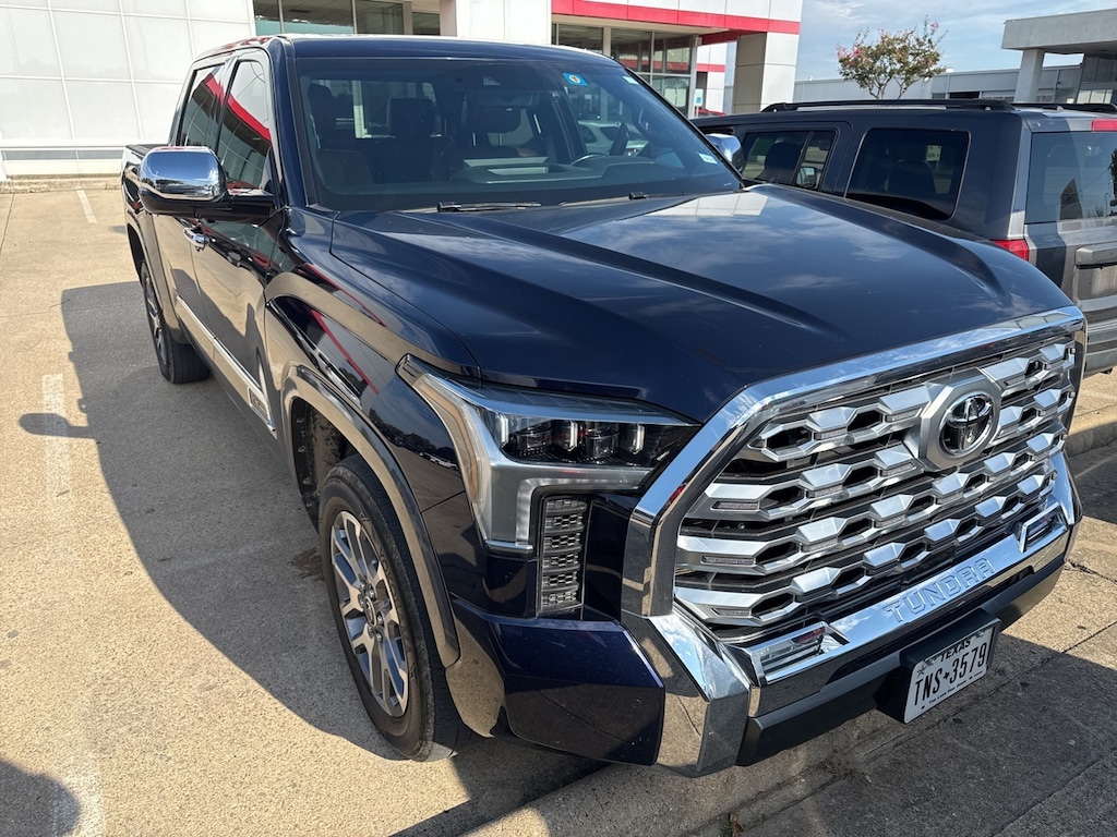 Used 2024 Toyota Tundra 1794 w/Moonroof/Saddle Leather/20-in Alloy Truck CrewMax