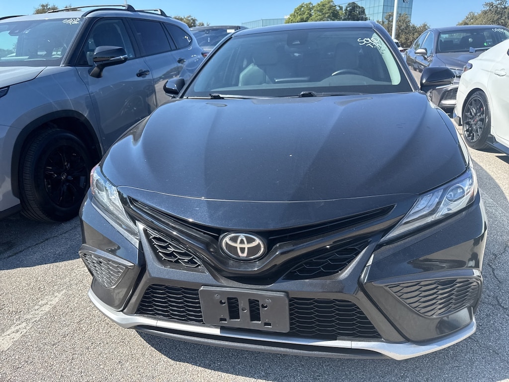 Used 2022 Toyota Camry XSE w/Perforated Leather Seat Trim/19-in Alloy Sedan
