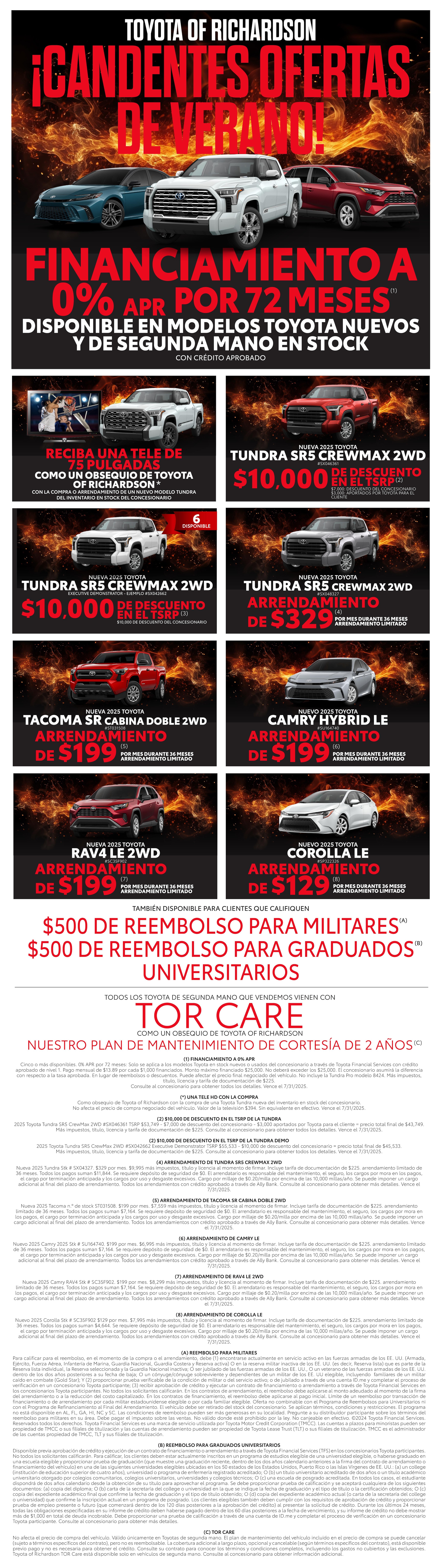 Specials