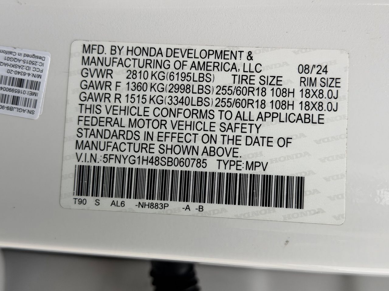 2025 Honda Pilot EX-L - Photo 33