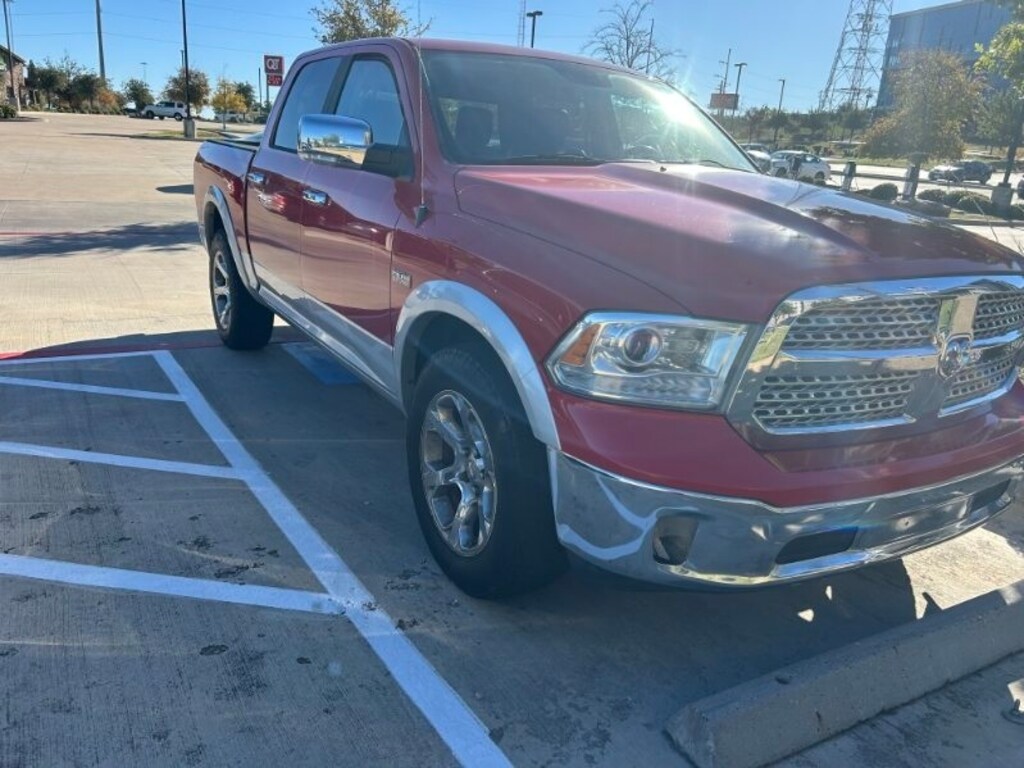 Used 2014 Ram 1500 Laramie w/20-in Chrome Clad Alloy Wheels Truck Crew Cab
