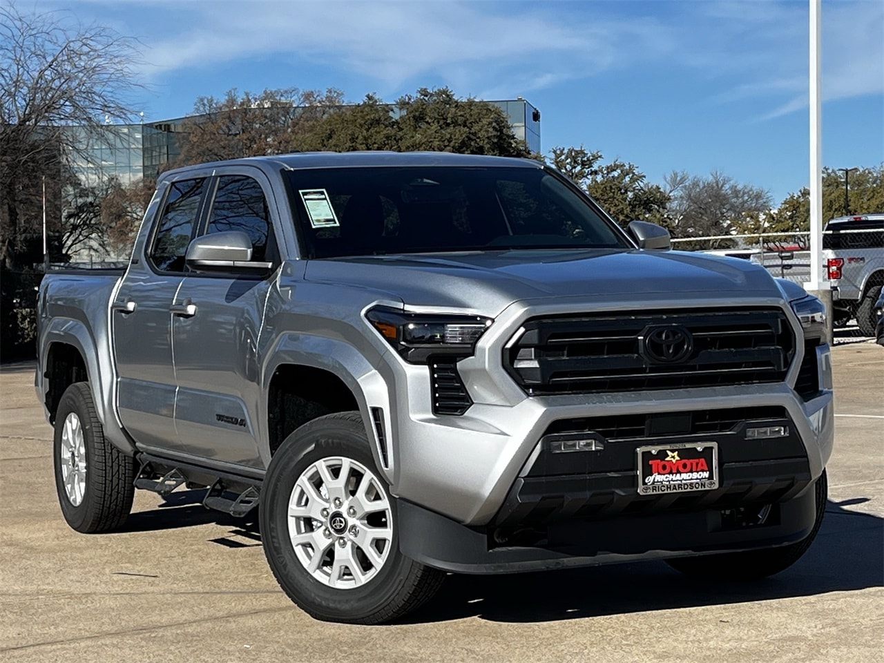New Celestial Silver 2025 Toyota Tacoma SR5 For Sale in Richardson