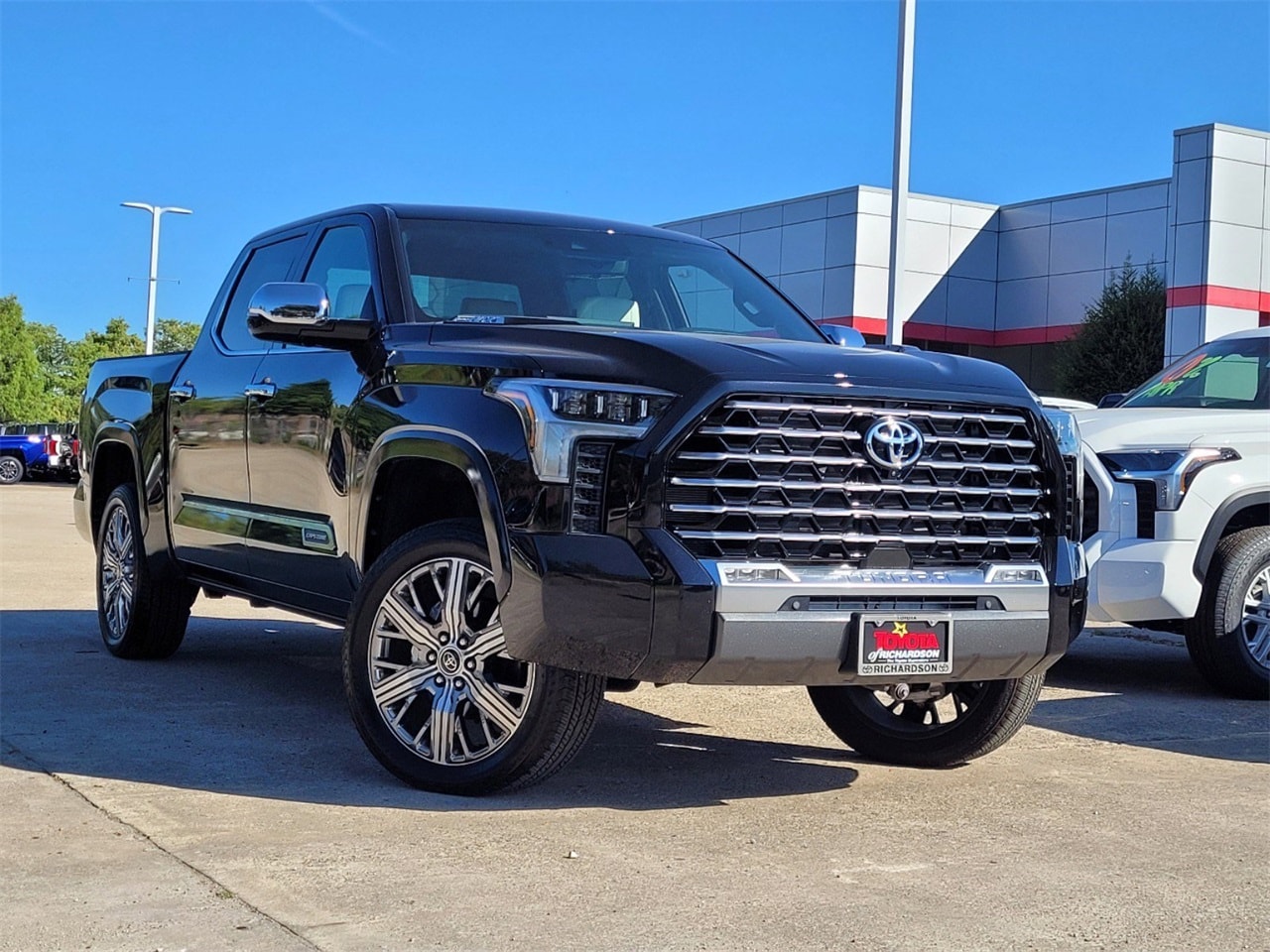 Used 2024 Toyota Tundra Capstone with VIN 5TFVC5DB6RX045891 for sale in Richardson, TX