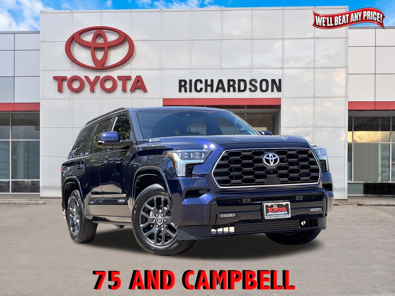 Blueprint 2023 Toyota Sequoia SUV / Crossover Four-Wheel Drive Automatic