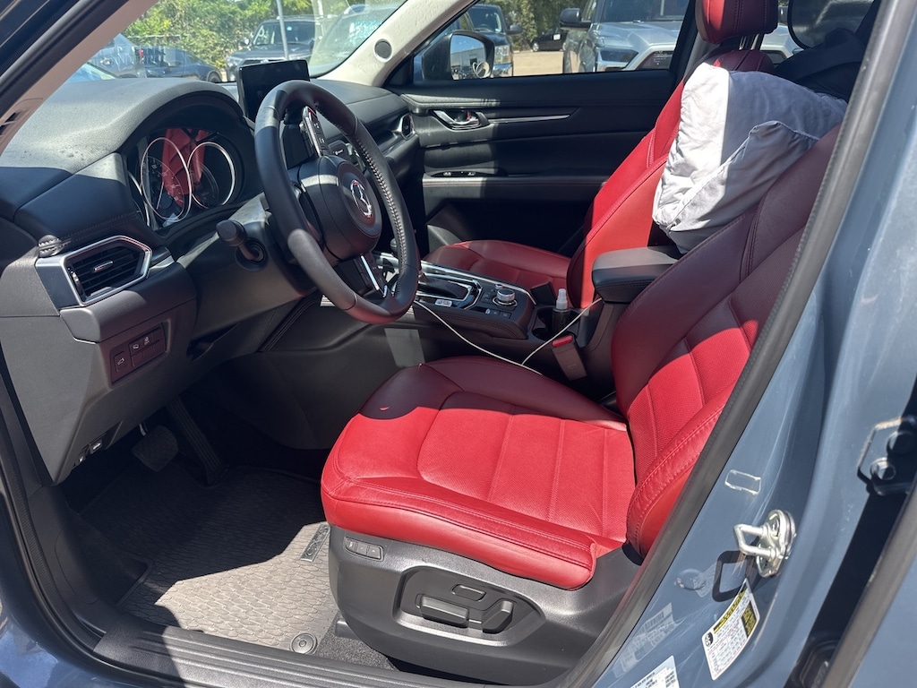 Used 2023 Mazda CX-5 2.5 S Carbon Edition w/Moonroof/Red Interior SUV