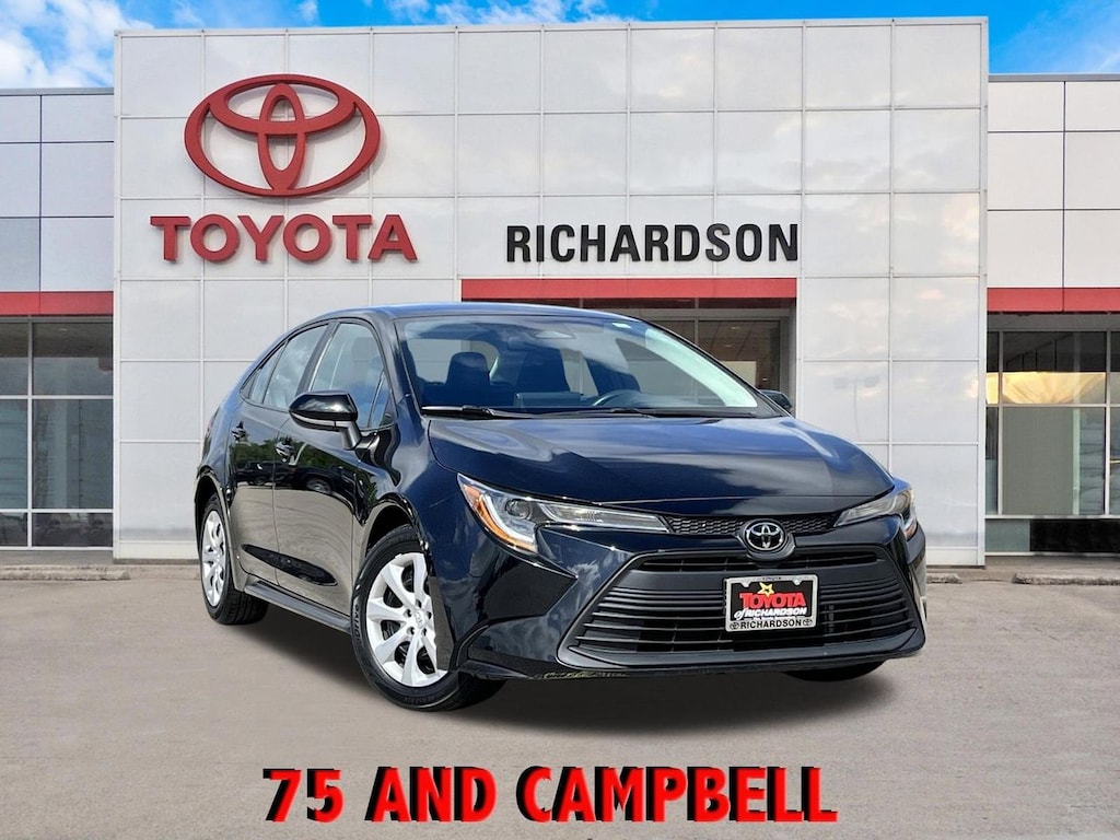 Used 2024 Toyota Corolla LE w/Radio: 8-Inch Toyota Audio Multimedia Sedan