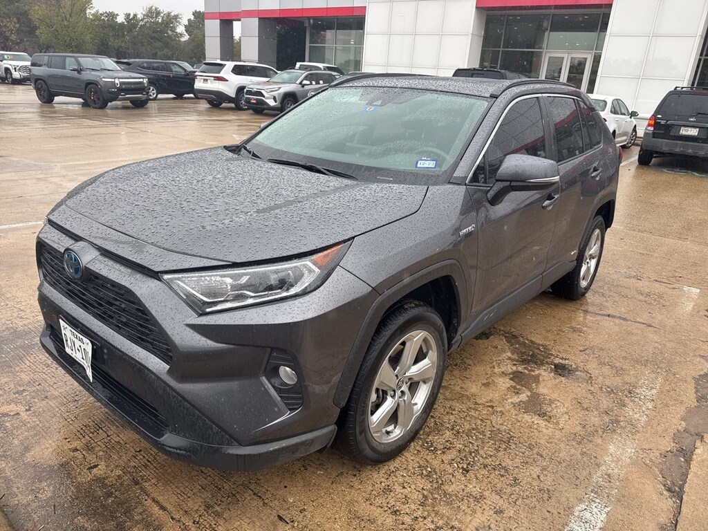 Used 2021 Toyota RAV4 Hybrid XLE Premium w/Moonroof/Leather/18-in Alloy SUV