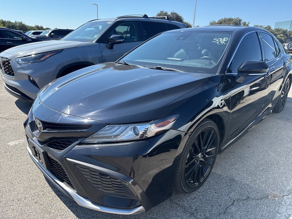 Used 2022 Toyota Camry XSE w/Perforated Leather Seat Trim/19-in Alloy Sedan