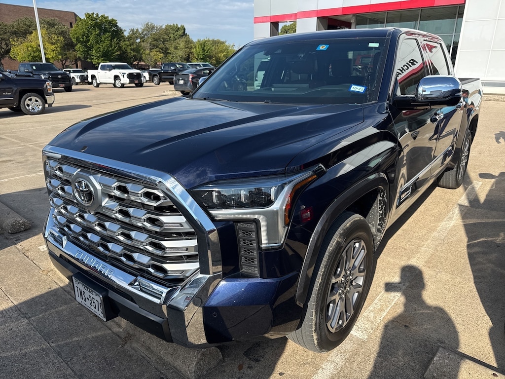 Used 2024 Toyota Tundra 1794 w/Moonroof/Saddle Leather/20-in Alloy Truck CrewMax