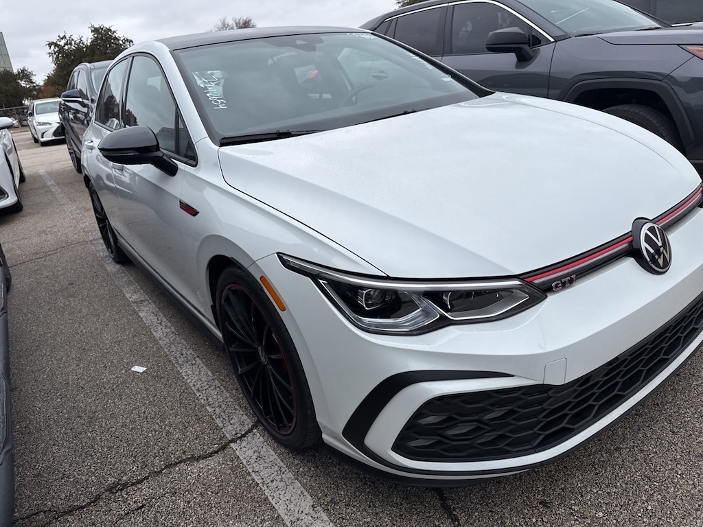 Used 2023 Volkswagen Golf GTI 2.0T 40th Anniversary Edition w/19-in Black Alloy Hatchback