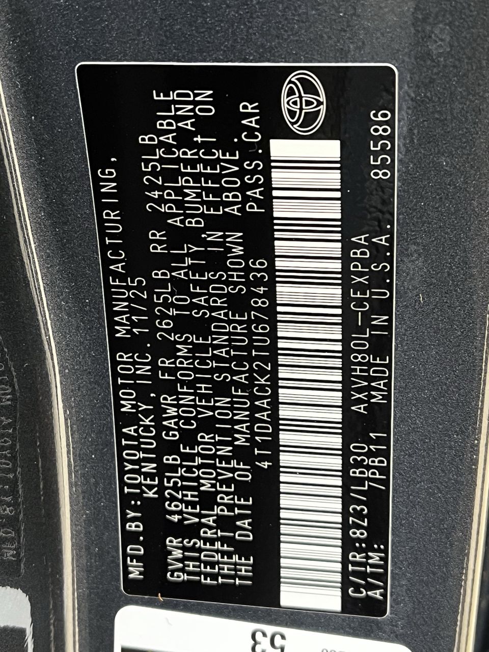 2026 Toyota Camry XSE - Photo 27