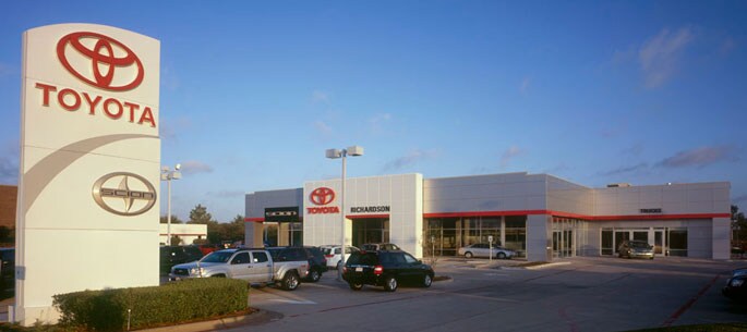 richardson toyota body shop #7