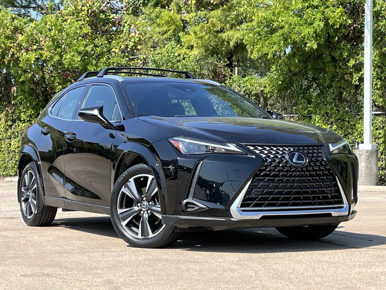 Black (Obsidian) 2024 Lexus UX Hybrid SUV / Crossover Front-Wheel Drive Continuously Variable Transmission