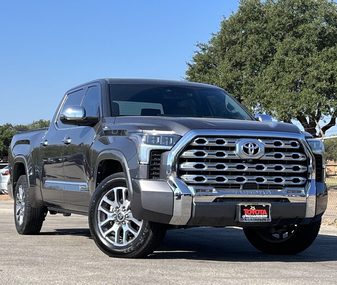 Magnetic Gray 2023 Toyota Tundra Pickup Truck Four-Wheel Drive Automatic
