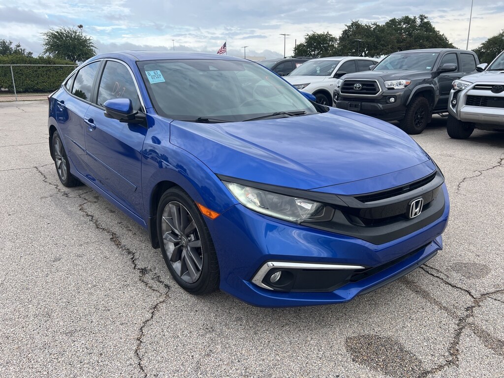 Used 2019 Honda Civic EX w/Power Moonroof/17-in Alloy Wheels Sedan