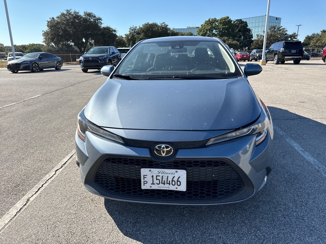 Used 2021 Toyota Corolla LE with VIN 5YFEPMAE3MP257748 for sale in Richardson, TX