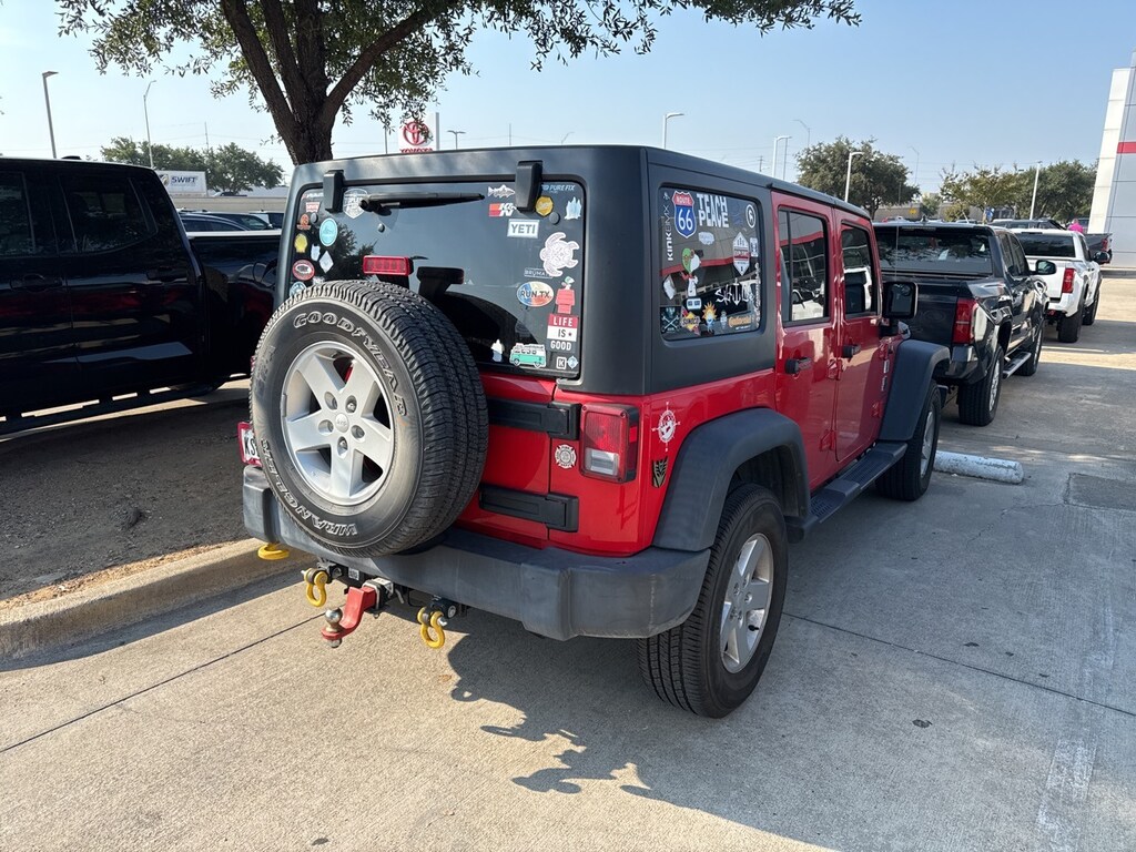 Used 2018 Jeep Wrangler JK Unlimited Sport w/17-in Aluminum Wheels SUV