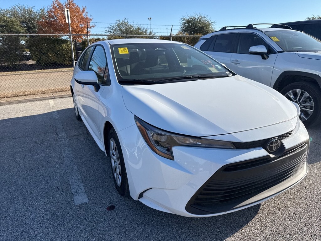 Used 2025 Toyota Corolla LE w/Radio: 8-in Toyota Audio Multimedia Sedan