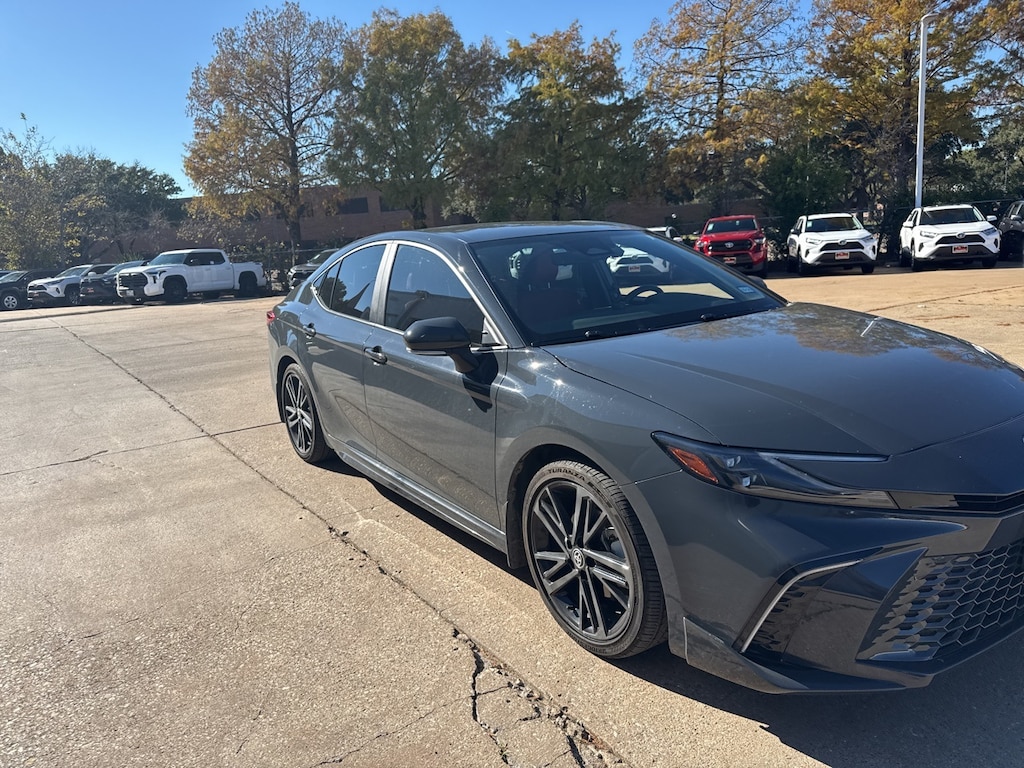 Used 2025 Toyota Camry XSE w/Red Leather Interior/19-Inch Aluminum Alloy Sedan