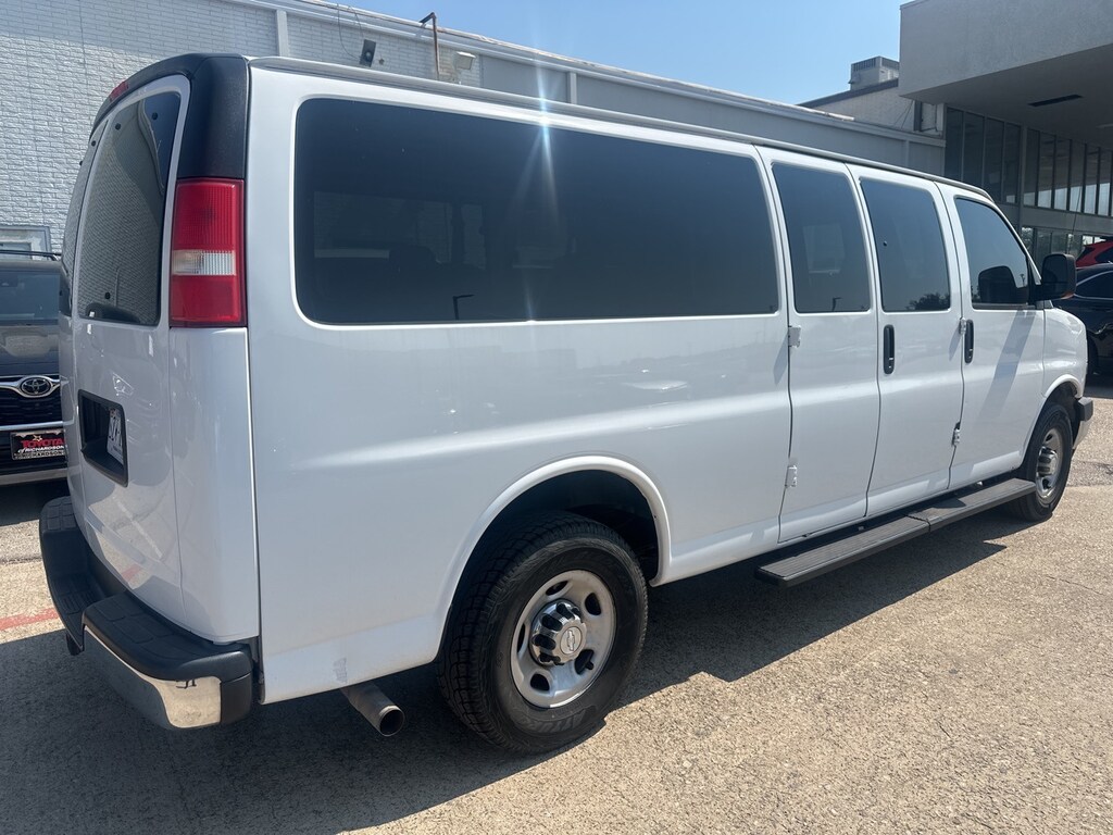 Used 2018 Chevrolet Express 3500 LT Passenger Van Extended Passenger Van
