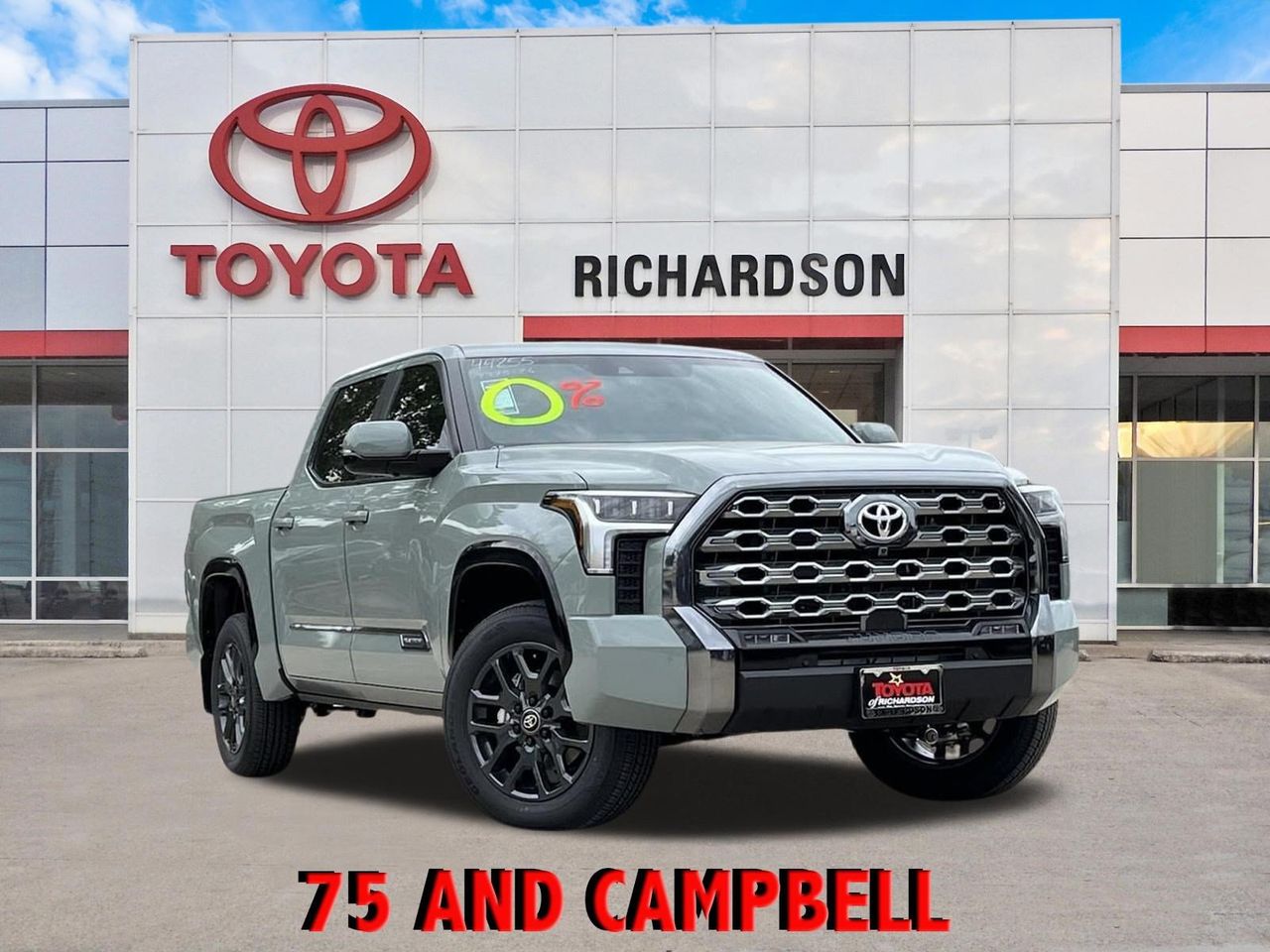 New 2026 Toyota Tundra Platinum