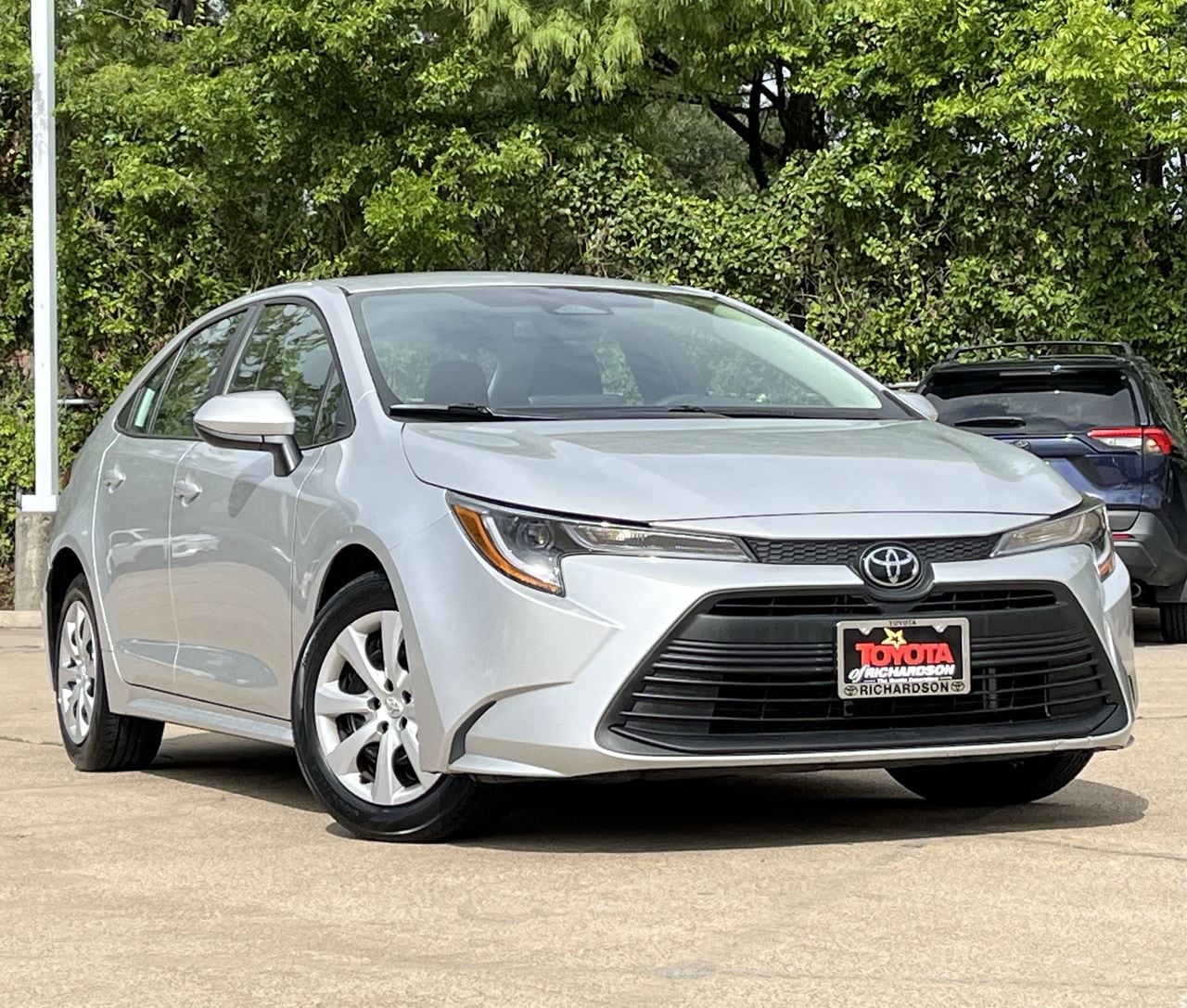 Classic Silver 2025 Toyota Corolla Sedan Front-Wheel Drive Continuously Variable Transmission